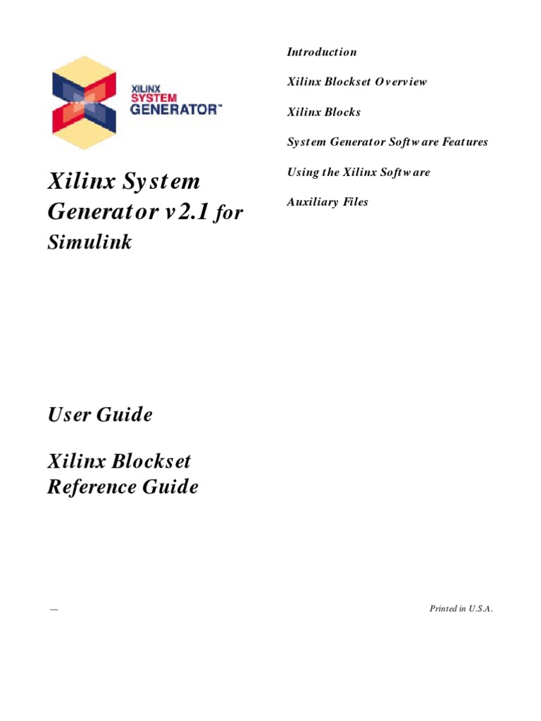 Xilinx Ref Guide | PDF
