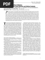 Download Personality and Political Attitudes - Relationships Across Issue Domains and Political Contexts -- ALAN S GERBER by mauropennacchietti SN110622234 doc pdf