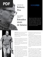 Piva Fala de Estranhos Sinais de Saturno