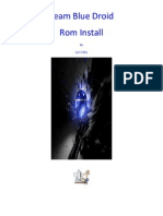 Team Blue Droid Rom Install Picture Guide