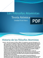 Los Filósofos Atomistas