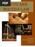Download Recto and Maceda Law by Precious Villanueva SN110640187 doc pdf