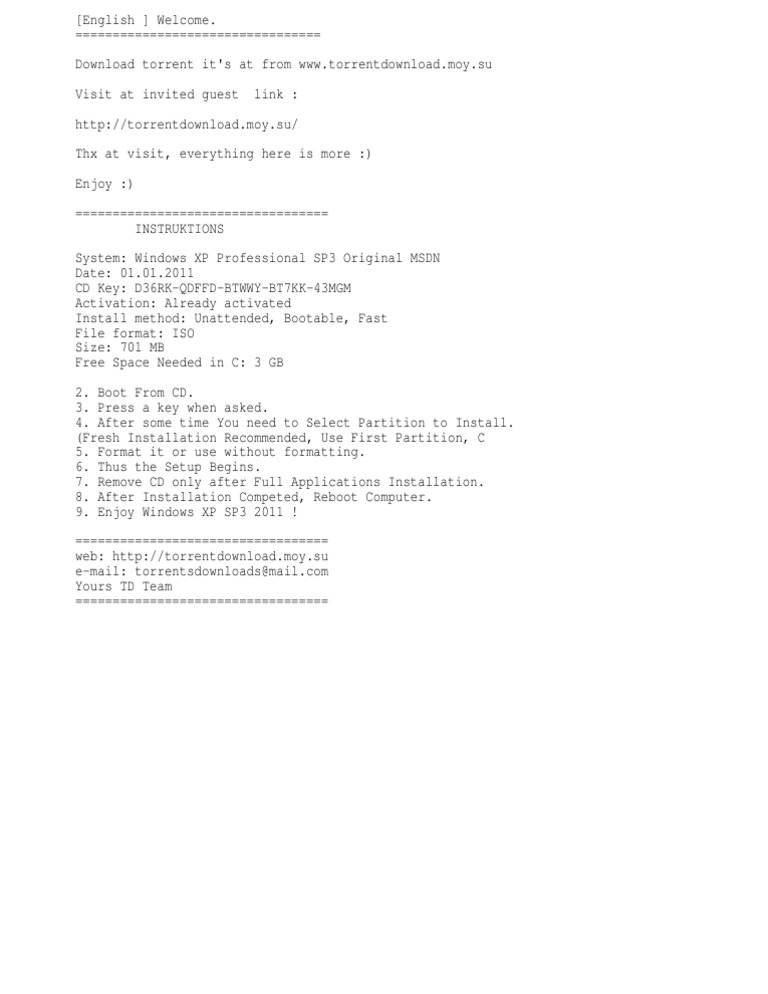 Read Me! WWW - Torrentdownload.Moy - Su | PDF