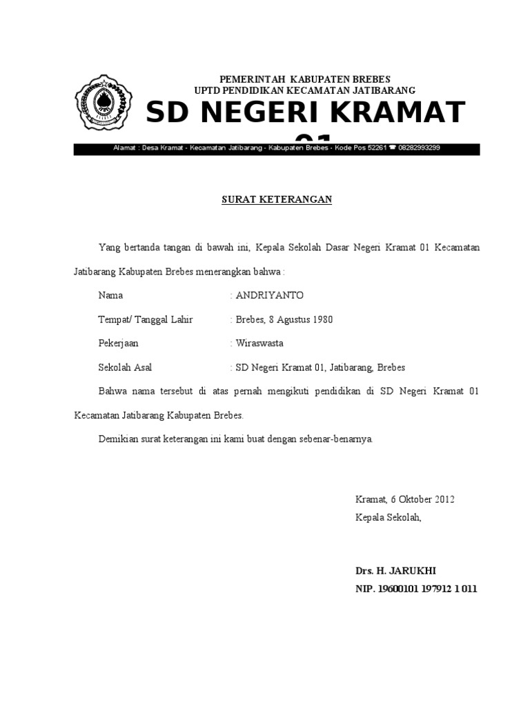 Contoh Surat Pemberian Honorarium Penulis