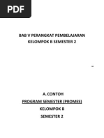Download A Contoh Program Semester PROMES Kelompok B Semester II by Niza Salsa SN110657953 doc pdf