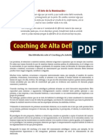 Coaching de Alta Definición