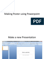 Making Poster Using Powerpoint