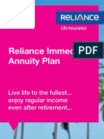 Reliance Immediate Annuity Brochure