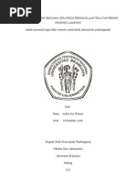 Download Makalah Tentang Rencana Strategis Pengelolaan Wilayah Pesisir Propinsi Lampung by Ardita Josi Wiyono SN110670308 doc pdf