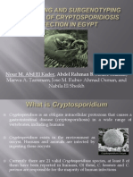 Genotyping and Subgenotyping Analysis of Cryptosporidiosis Infection in Egypt