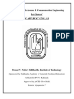 Ic Apps Lab Manual