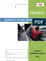 Modul Perfect Score SBP Fizik SPM 2012