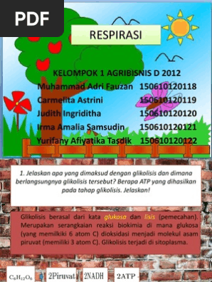 10 Respirasi Jawaban Pertanyaan