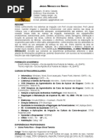 Curriculum de Jarbas