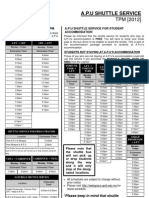 APU Shuttle Services TPM 230712