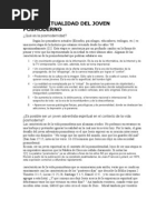 La Espiritualidad Del Joven Posmoderno