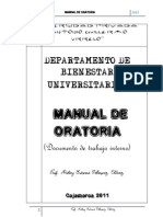 Manual de Oratoria 2012