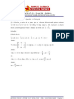 Geometria Analítica - Questão 10 Corrigida em 21 Out 2012