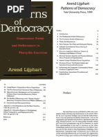 Patterns of Democracy Arend Lijphart