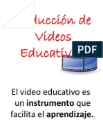 Prod. de Videos Educativos