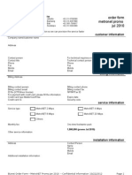Biznet Order Form - MetroNET Promo 070110