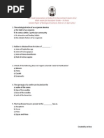Download FCI AG III Biological Sciences Paper III Solved by johnhell SN110735632 doc pdf