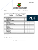 Borang Penilaian Tokoh Sumur 2012