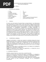 Derecho Procesal Penal II