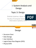 SystemAnalysisAndDesign Topic3 Design