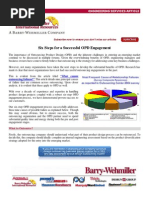 Six steps for successful Outsourced Product Design engagement