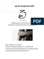 En3 (Cuerpobra) - Metodología para La Composición Escénica en Expresión Corporal Dentro Del Contexto Posmoderno - Roberto Ariel Tamburrini