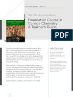Foundation Course in College Chemistry A Teacher's Guide
