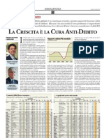 La Crescita È La Cura Anti-Debito (Borsa & Finanza, 20/10/2012)