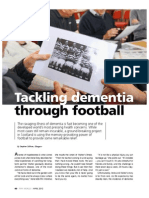 Fifa World Tackling Dementia Through Football