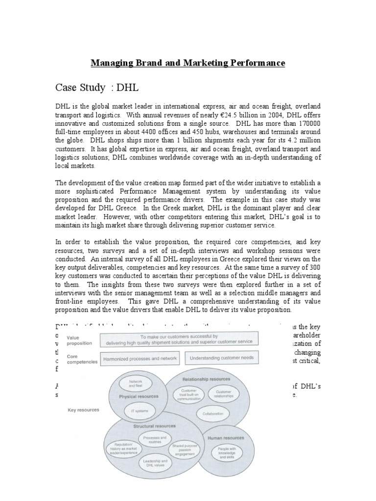 Case Study DHL | PDF | Competence (Human Resources) | Brand