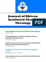 Journal of African Instituted Church Theology: Volume II, Number 1, September 2006