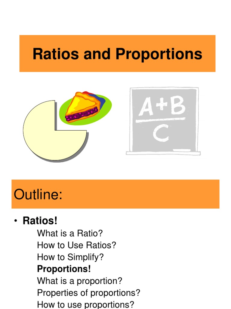 Ratios and Proportions | Fraction (Mathematics) | Ratio