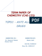 Term Paper of Chemistry (Che-155)