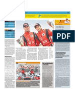 Columna sobre victoria de Fuchs en WRC Italia