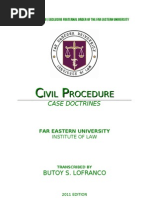Download BSL CASE DOCTRINES IN CIVIL PROCEDURE BRONDIAL by Butoy S Lofranco SN110773918 doc pdf
