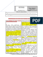 A Organização e Delimitação Do Sector Do Turismo