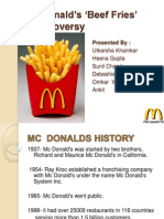 MC Donalds-Bias in Decision Making