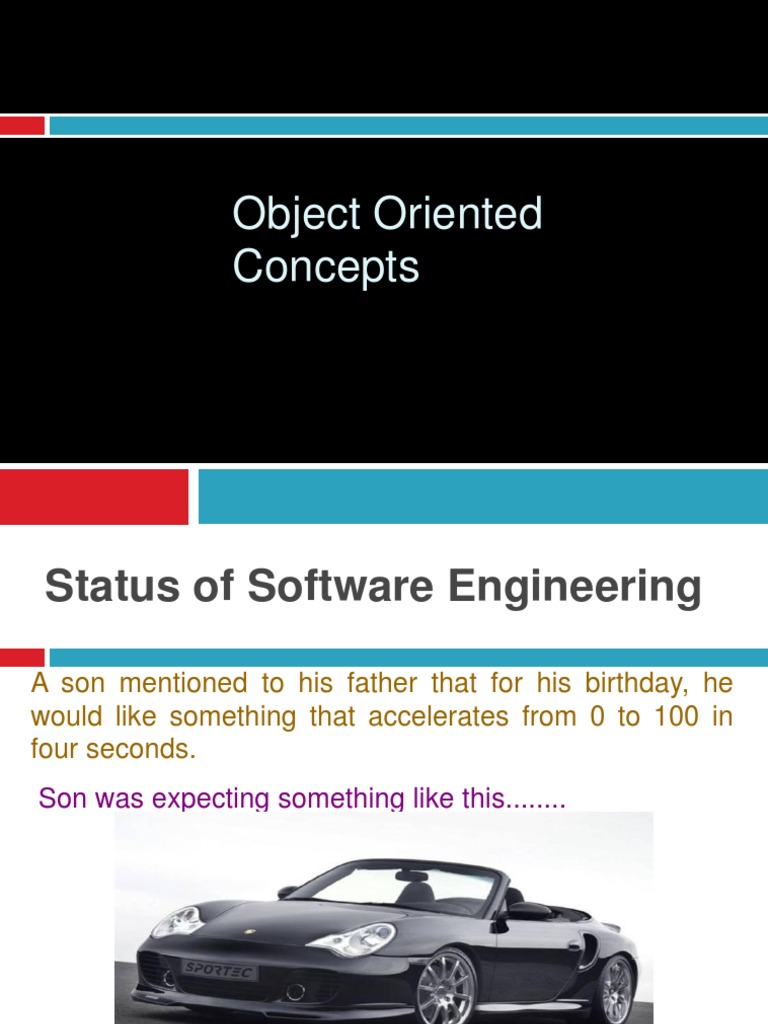 Object-Oriented Software Engineering Concepts | PDF | Class (Computer ...
