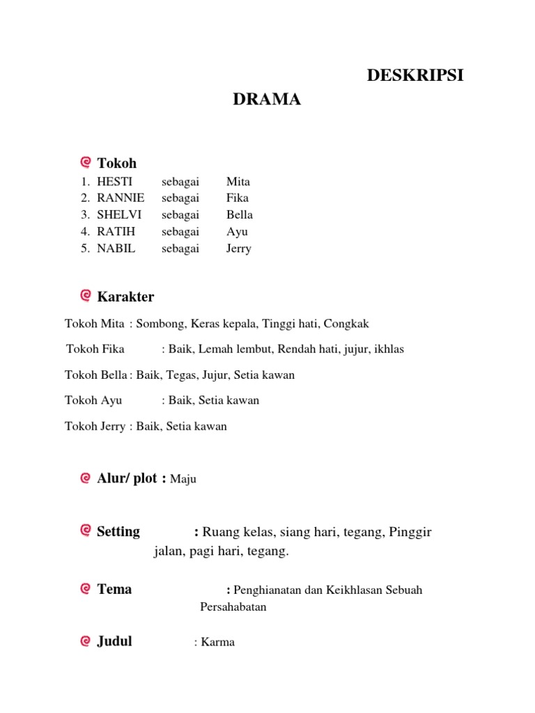 Makalah Drama