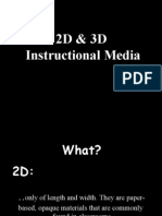 2D & 3D Instructional Media
