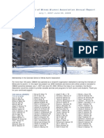 Colorado School of Mines Alumni Association Annual Report 2007-08
