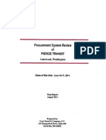 2011 Procurement System Review