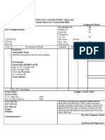 14 Excise Invoice Format