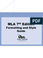 Quick Powerpoint For Mla Essay Format