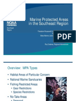 Marine Protected Areas in the Southeast